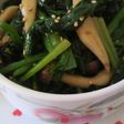 ほうれん草の中華風あえ