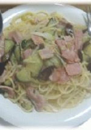 ☆なすとベーコンの和風スパ☆-レシピのメイン写真