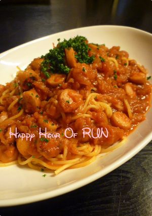 ★トマトチリパスタ★-レシピのメイン写真
