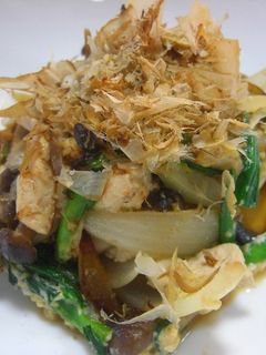 鳥胸肉とにらの玉子とじ-レシピのメイン写真