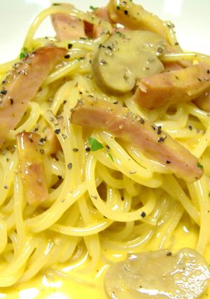 カルボナーラ カレー風味-レシピのメイン写真