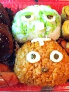 美容師彼ごはん★ガチャピン&ムック-レシピのメイン写真