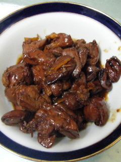 鶏レバーの甘辛煮つけ-レシピのメイン写真