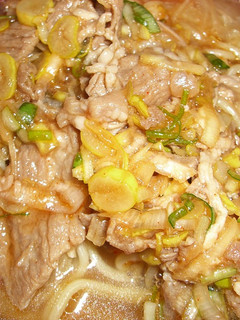 鍋〆簡単☆旨辛肉ねぎラーメン-レシピのメイン写真