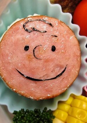 チャーリー・ブラウンのスパム風にぎり-レシピのメイン写真