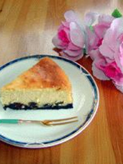 ◎簡単!!本格派ベークドチーズケーキ ラムレーズン入り◎-レシピのメイン写真