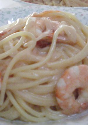 えびトマトクリームパスタ＊生クリーム不要-レシピのメイン写真