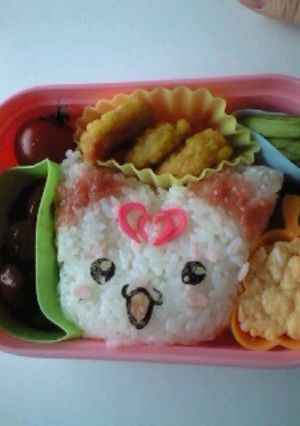 ニャプ〜☆ハミィのキャラ弁-レシピのメイン写真