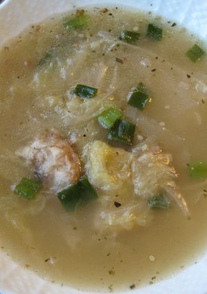 豚膝肉と白菜のスープ-レシピのメイン写真
