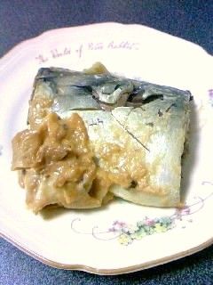 サバの酒粕味噌煮-レシピのメイン写真