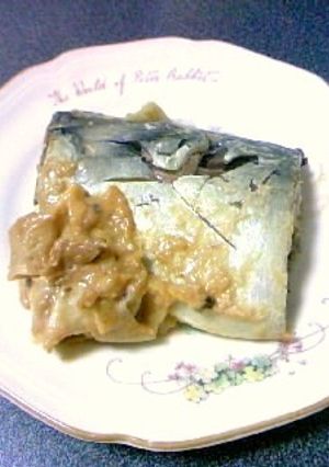 サバの酒粕味噌煮-レシピのメイン写真