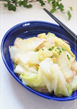 白菜の明太子チーズ-レシピのメイン写真