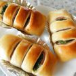 成形簡単!大葉入りハムチーズパン