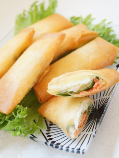 明太子ご飯のチーズ春巻き-レシピのメイン写真