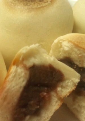 フライパンで焼く！簡単あんぱん-レシピのメイン写真