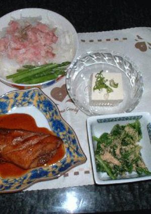 我が家の晩御飯～♪-レシピのメイン写真