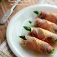 生ハムのアスパラチーズ巻き♪