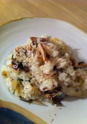 oil sardine 炊き込みご飯-レシピのメイン写真