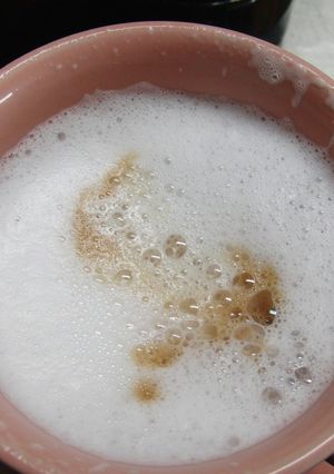 きれいなコーヒーエキスでカプチーノ-レシピのメイン写真