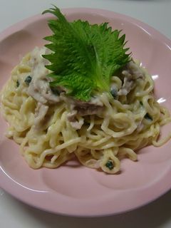 豚しゃぶクリームパスタ-レシピのメイン写真