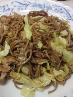 蕎麦の焼きそば-レシピのメイン写真