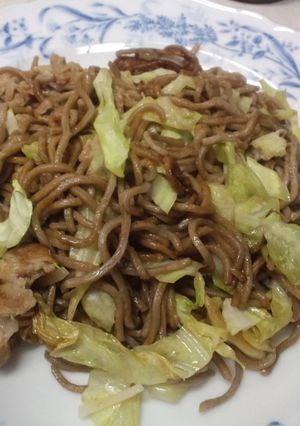 蕎麦の焼きそば-レシピのメイン写真