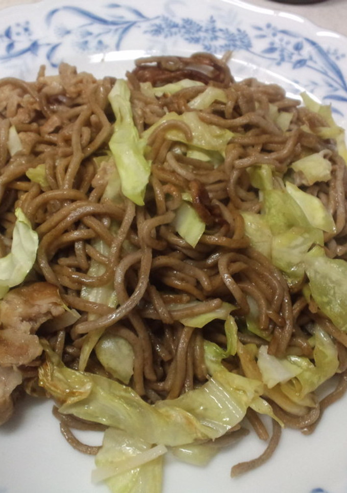 蕎麦の焼きそば-レシピのメイン写真