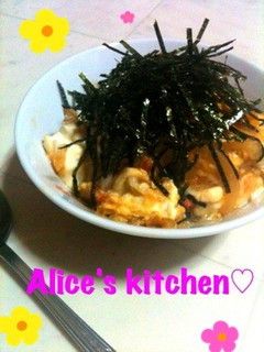 包丁いらず!安くて簡単『ねり玉丼』♪-レシピのメイン写真