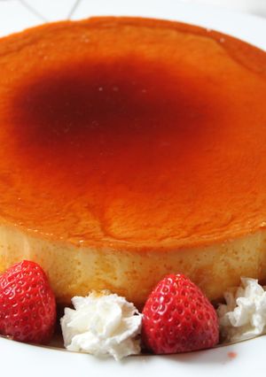 スタンドミキサーで簡単♬プリンケーキ-レシピのメイン写真
