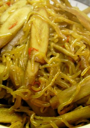 ごぼうとこんにゃくの甘辛煮-レシピのメイン写真
