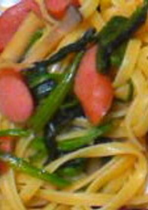 ほうれん草の和風パスタ-レシピのメイン写真