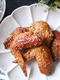 手羽先の甘辛煮♪どえりゃ〜うまい風-レシピのメイン写真