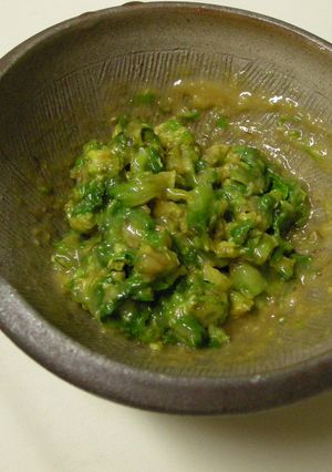 ふきのとうの酢味噌和え-レシピのメイン写真