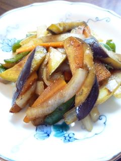 甘味噌で野菜炒め(o^ー')-レシピのメイン写真