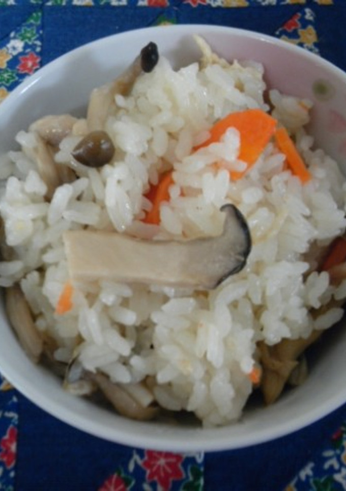 簡単!!和風炊き込みご飯-レシピのメイン写真