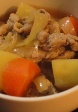 簡単　豚肉じゃが-レシピのメイン写真