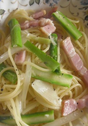 アスパラとベーコンのさっぱりパスタ-レシピのメイン写真