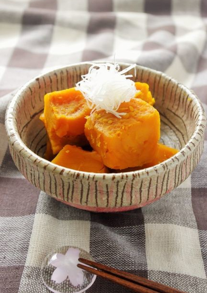 家庭料理の定番！かぼちゃの煮物-レシピのメイン写真