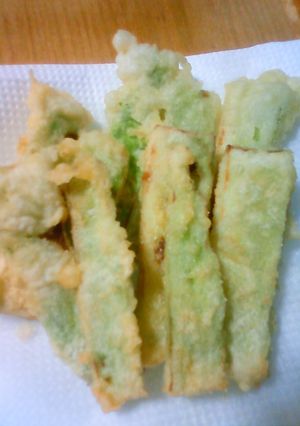 ブロッコリーの茎の天ぷら-レシピのメイン写真