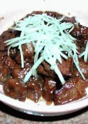 *鶏レバーの甘辛煮*-レシピのメイン写真