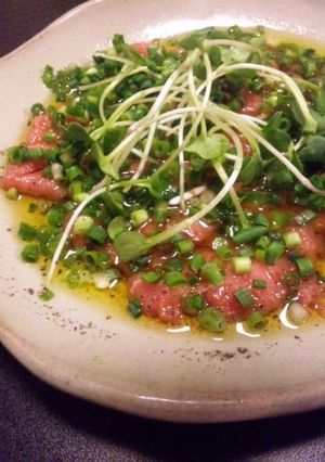 【つまみ】マグロのオリーブオイル漬け♪-レシピのメイン写真