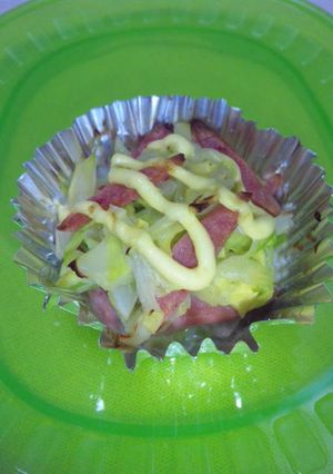 お弁当に野菜を♪キャベツのチーズカップ☆-レシピのメイン写真