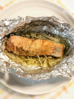 鮭のバターホイル焼き-レシピのメイン写真