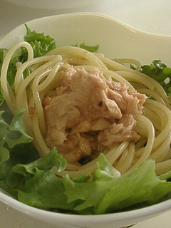 ツナであっさりスパゲッティサラダ-レシピのメイン写真