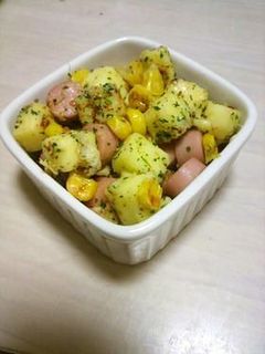 おさかなウインナーとチーズでおつまみ♪-レシピのメイン写真