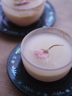 動画de簡単★桜抹茶ムース-レシピのメイン写真