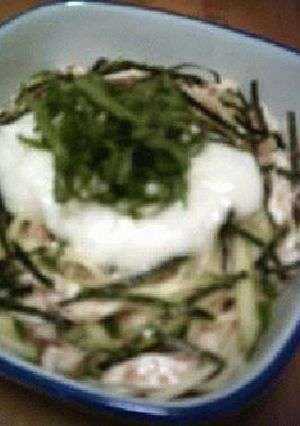 パスタ・ささみ＋長芋の和taste[冷製]-レシピのメイン写真