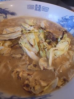 社長めし◆即席!お焦げきゃべつラーメン-レシピのメイン写真