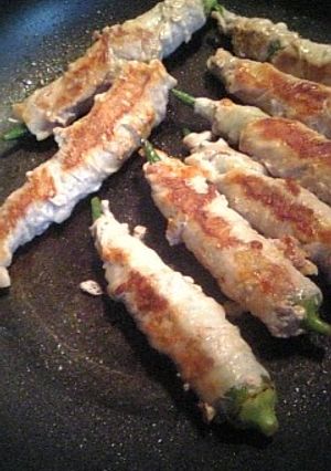 簡単!！おかず･･ｵｸﾗ豚巻き★お弁当-レシピのメイン写真
