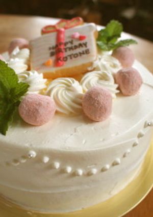 基本のデコレーションケーキ-レシピのメイン写真